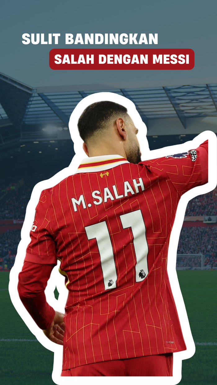 Video Slot: Nggak Adil Bandingkan Salah dengan Messi dan Ronaldo