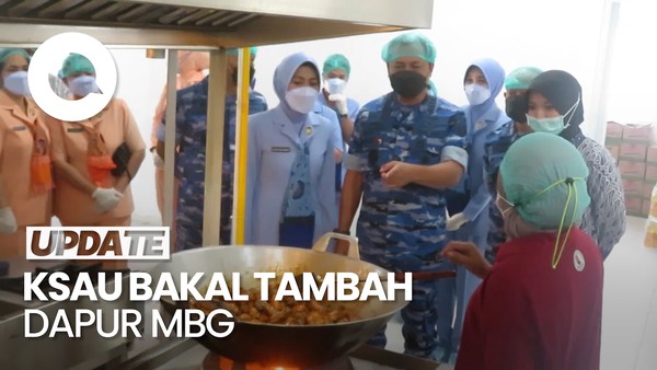 Video: KSAU Bakal Tambah Dapur MBG di Lanud Adisutjipto
