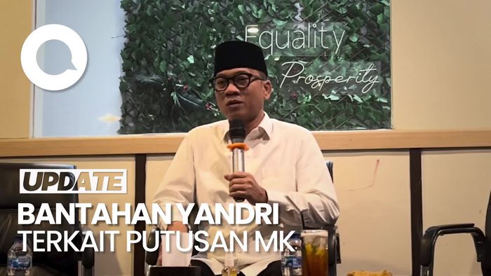 Video: Kata Mendes Yandri Seusai Disebut MK Cawe-cawe Menangkan Istri di Pilkada Serang