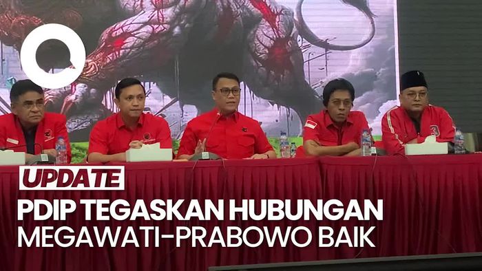 Video PDIP: Ada Pihak yang Tak Ingin Hubungan Mega-Prabowo Baik-Baik Saja