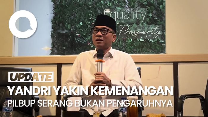 Video: Mendes Yandri Tepis Kemenangan Pilbup Serang karena Faktor Dirinya