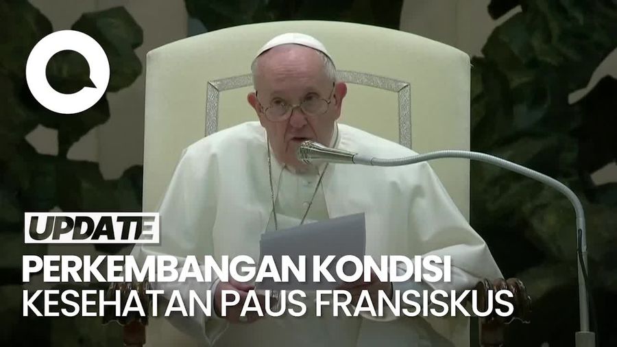 Video: Kondisi Paus Fransiskus Alami Perkembangan, Sempat Telepon Paroki Gaza
