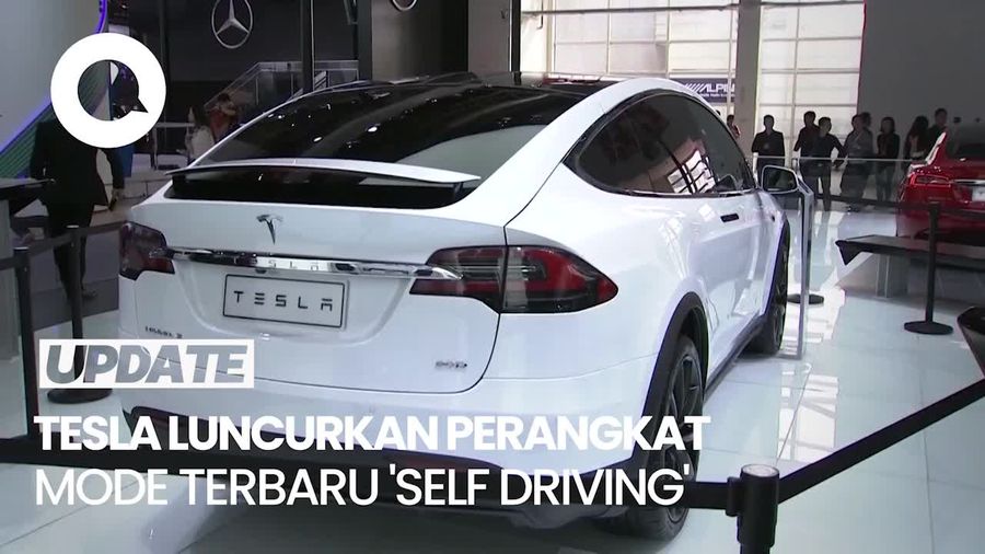 Video: Tesla Luncurkan Teknologi Full Self-Driving di Pasar Mobil China