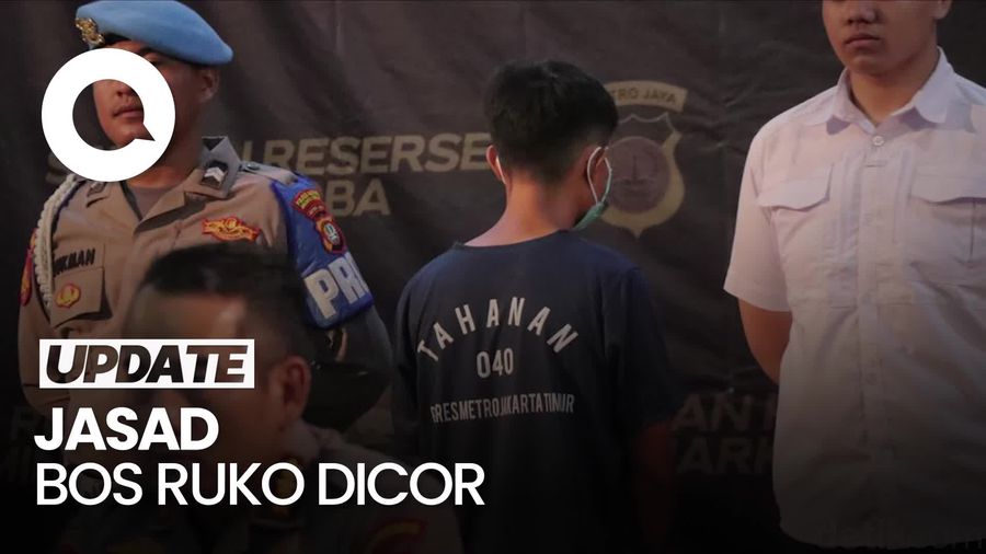 Video: Alasan Pelaku Bunuh Lalu Cor Jasad Bos Ruko di Jaktim