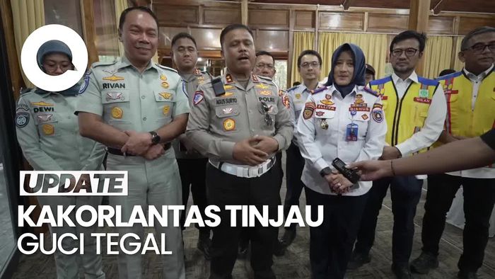 Video Kakorlantas Tinjau Guci Tegal, Siapkan Skenario Lalin Saat Lebaran