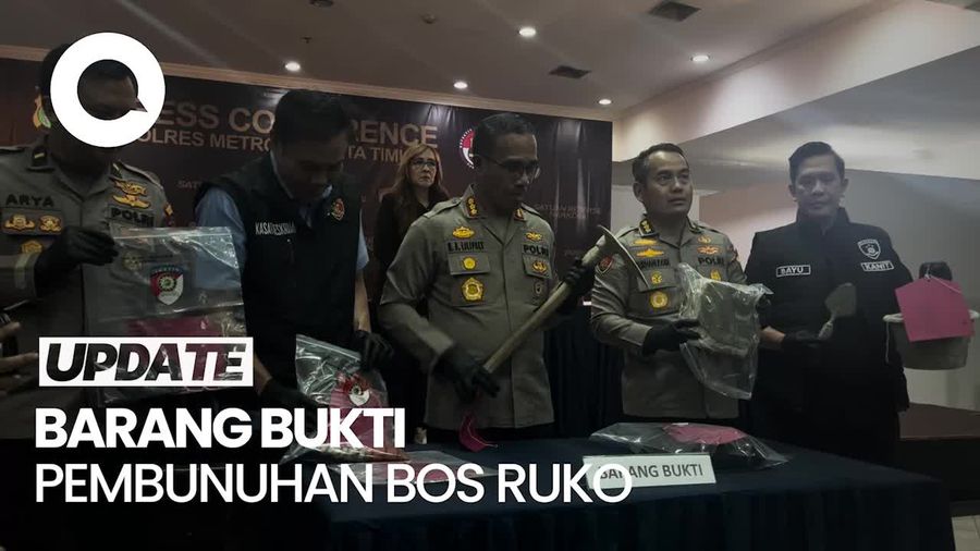 Video: Ini Cangkul dan Ember Digunakan Pelaku untuk Ngecor Jasad Bos Ruko