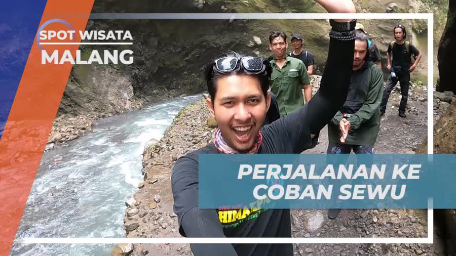 Menghadapi Tantangan untuk Menyusuri Air Terjun Coban Sewu di Malang