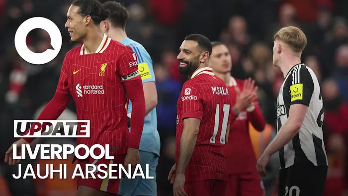 Video Liverpool Vs Newcastle: Menang 2-0, The Reds Kian Nyaman di Puncak