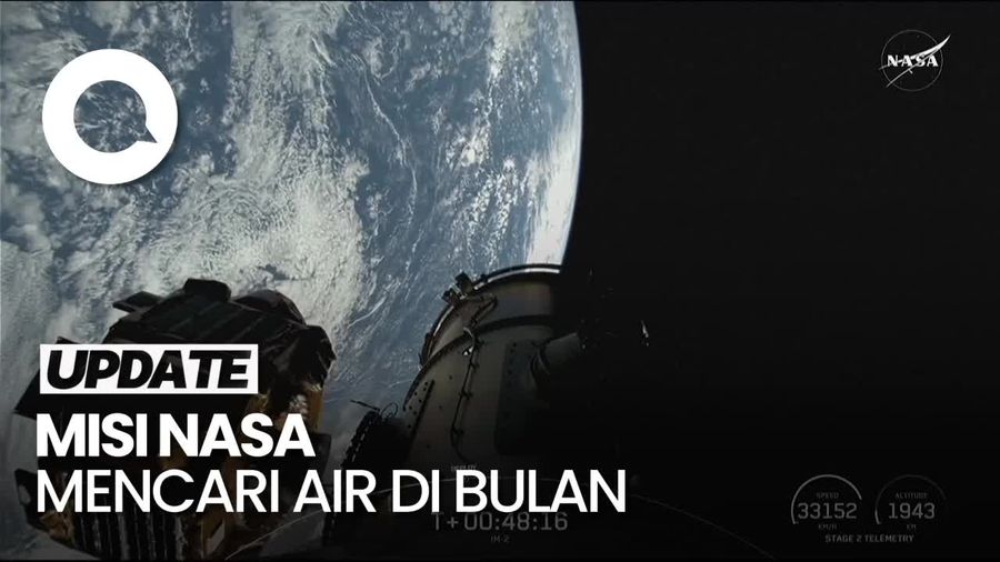Video: NASA Kirim Satelit Lunar Trailblazer untuk Deteksi Air di Bulan