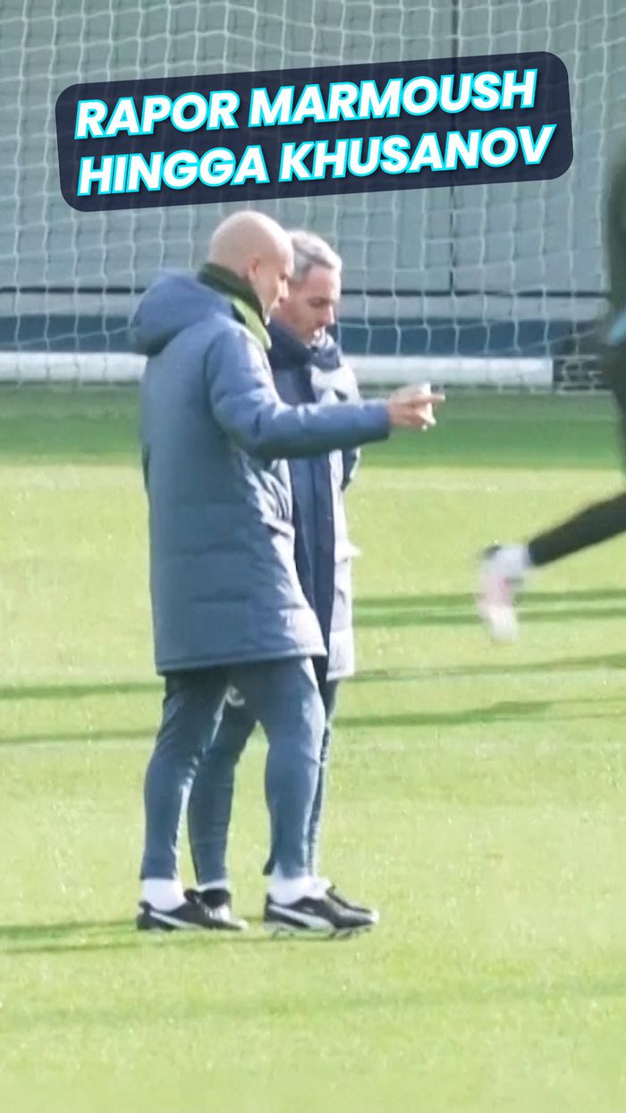 Video: Efek Kedatangan Marmoush hingga Khusanov Menurut Guardiola