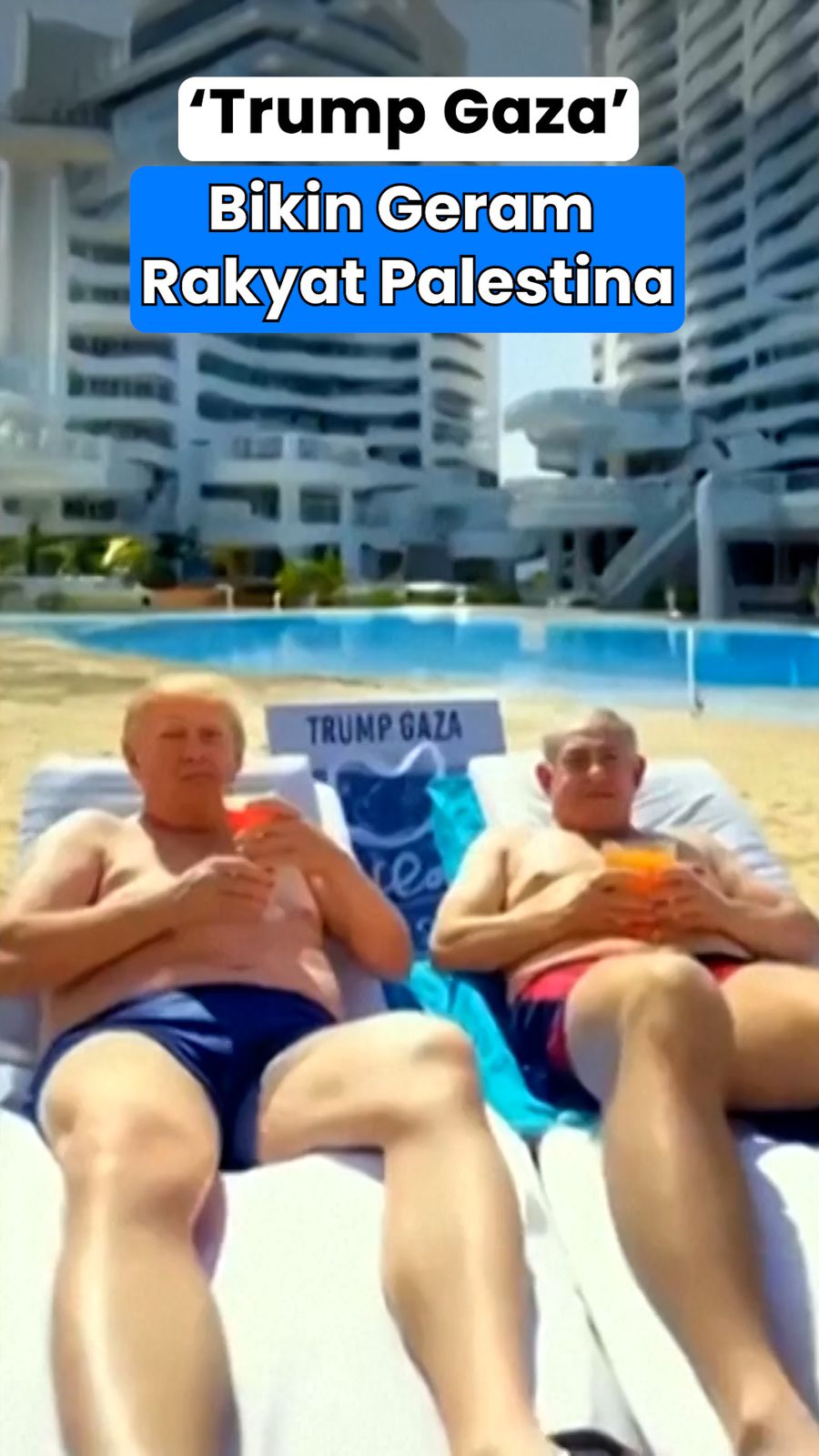 Video: Trump Unggah Video AI Trump Gaza, Bikin Geram Warga Palestina