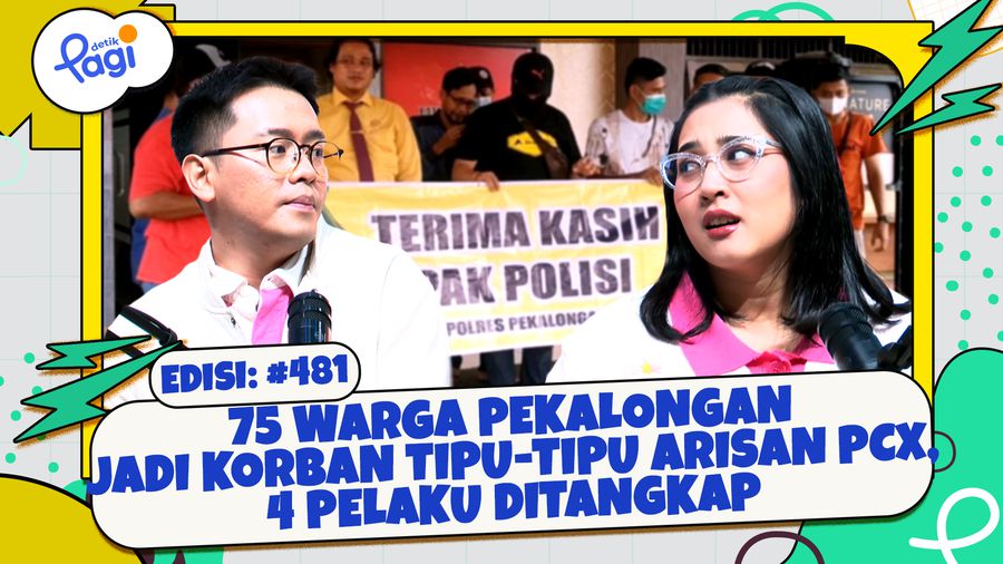  75 Warga Pekalongan Jadi Korban Tipu-tipu Arisan PCX, 4 Pelaku Ditangkap