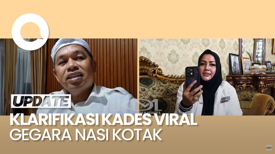 Video: Kades Viral yang Geli Tenteng Nasi Kotak Dicecar Dedi Mulyadi