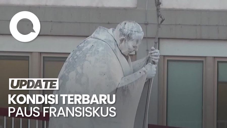 Video: Paus Fransiskus Sudah Bisa Tidur Nyenyak dan Beristirahat