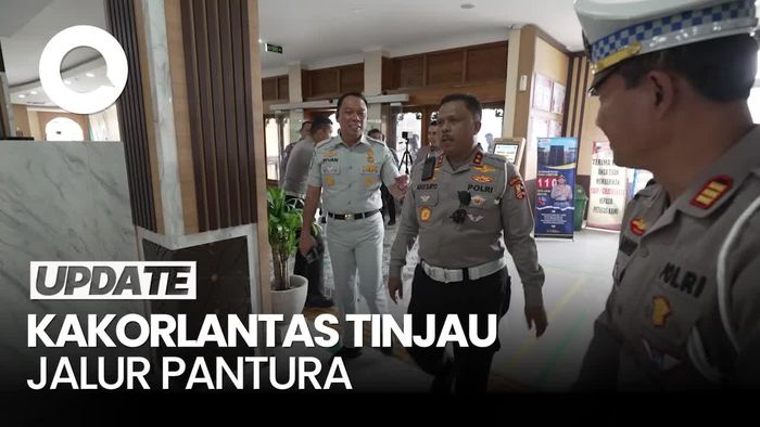  Video: Kakorlantas Polri Tinjau Jalur Pantura, Pastikan Mudik Aman-Lancar