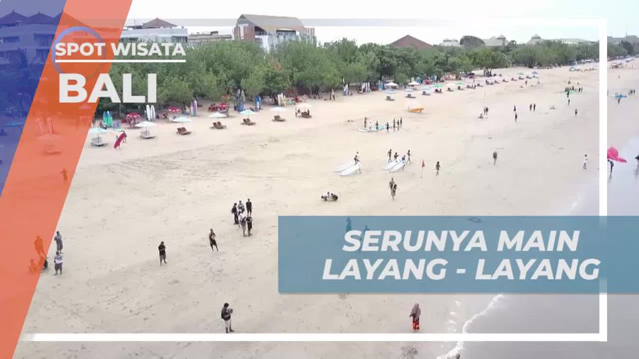 Menciptakan Keseruan Bermain Layang-layang di Pantai Kuta, Bali