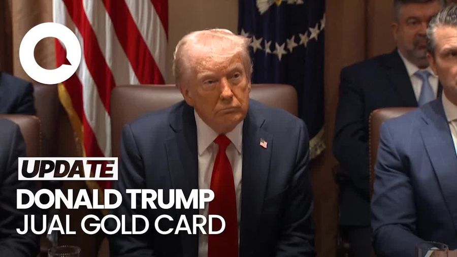 Video: Trump Jual Kartu Emas Rp 81 M ke Imigran Agar Bisa Jadi Warga AS