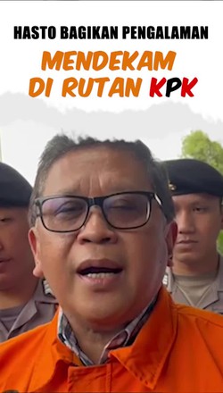 Video: Cerita Hasto Banyak Dapat Bantuan Selama Sepekan di Rutan KPK