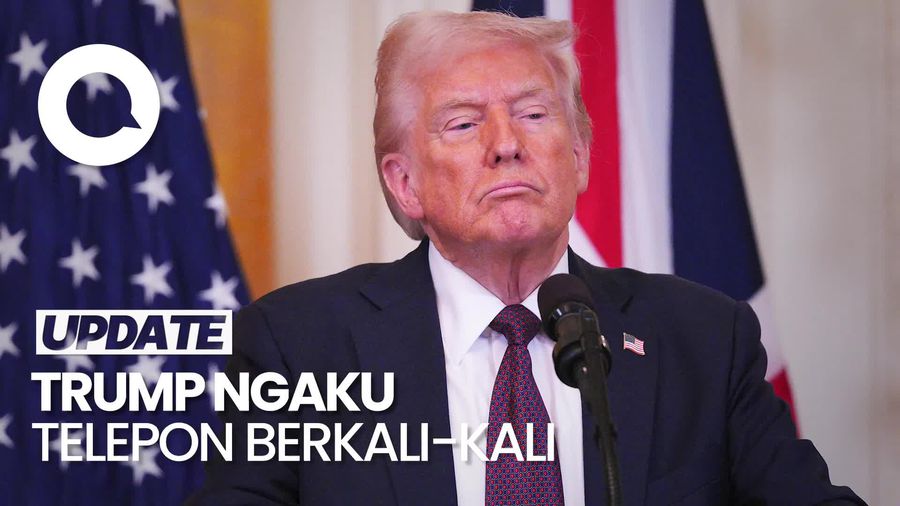 Video Trump Ngaku Telepon Putin Berkali-kali: Kami Bekerja Keras Mengakhiri Perang