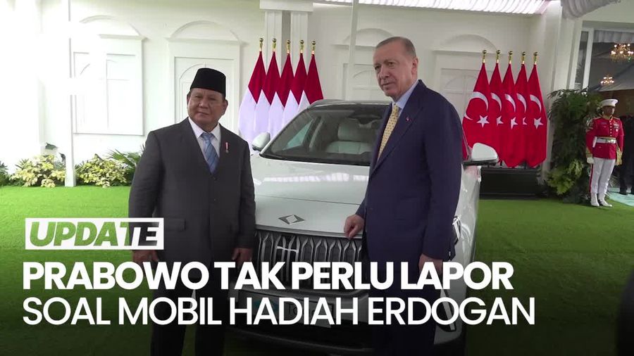 Video: Prabowo Disebut Tak Perlu Lapor KPK Terkait Mobil Hadiah dari Erdogan