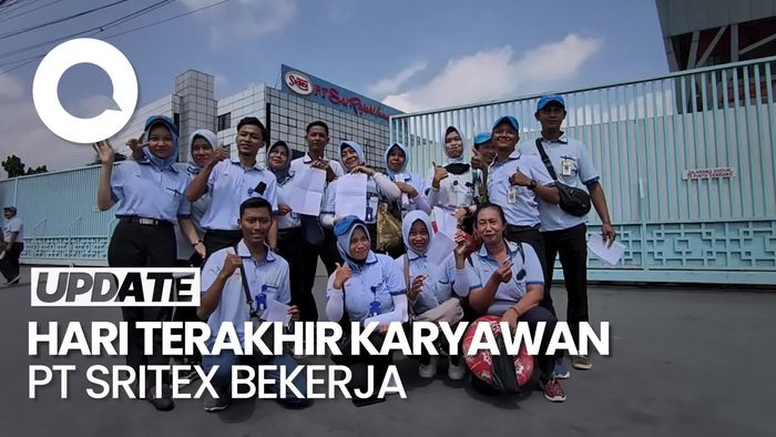 Video: Besok Sritex Tutup Total, Karyawan Saling Tukar Tanda Tangan di Seragam
