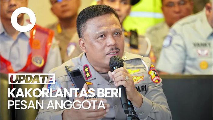 Video Kakorlantas Ingatkan Anggotanya Siaga saat Operasi Ketupat: Jangan Lengah!