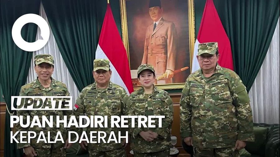 Video: Momen Puan Ikut Naik Maung Saat Parade Senja di Magelang