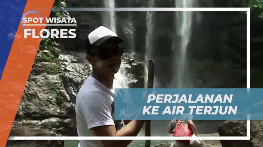 Berpetualang Menelusuri Air Terjun Tersembunyi di Flores