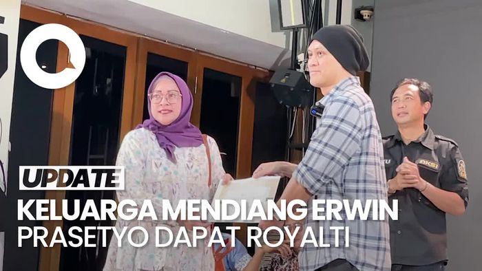 Video Dewa 19 Beri Royalti Rp 75 Juta ke Keluarga Mendiang Erwin Prasetya