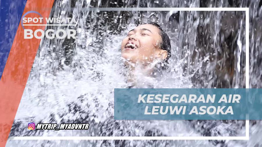 Menghayati Kesegaran Air Leuwi Asoka, Bogor