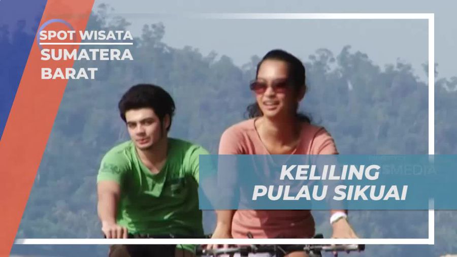 Mengelilingi Pulau Sikuai yang Menawan dengan Sepeda, Sumatera Barat
