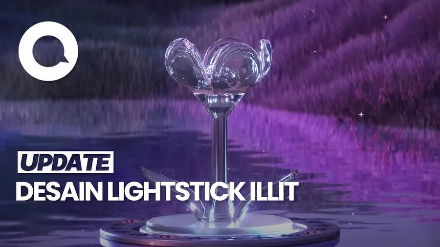 Video: Tampilan Lightstick ILLIT yang Cantik Banget
