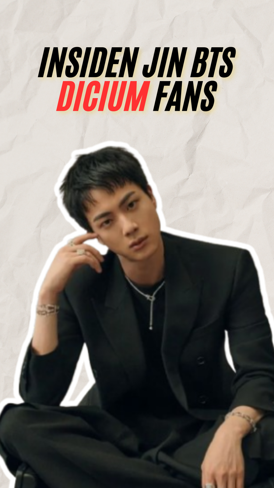 Video: Perempuan Jepang yang Cium Jin BTS Bakal Diperiksa Polisi