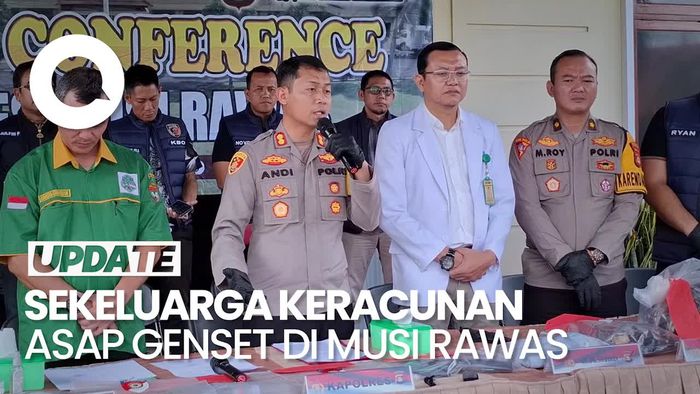 Video: Satu Keluarga di Musi Rawas Keracunan Asap Genset, 2 Tewas