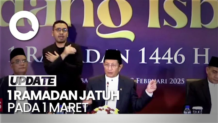 Video Pemerintah Tetapkan 1 Ramadan 1446 H Jatuh pada 1 Maret 2025
