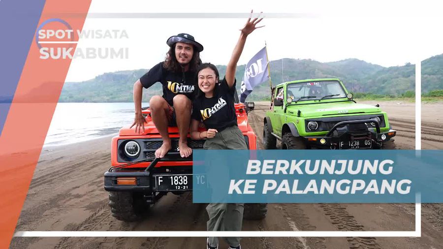 Mengagumi Keindahan Pantai Palangpang, Sukabumi
