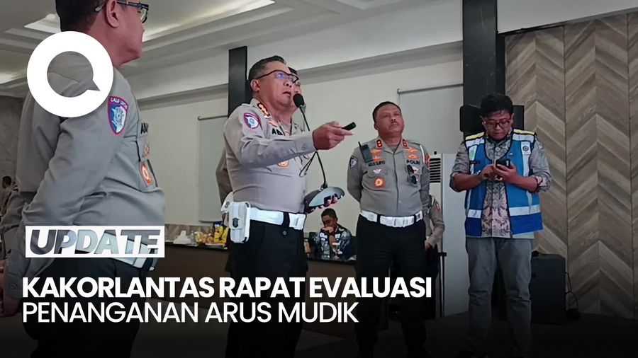 Video: Kakorlantas Rapat Bareng Polda Metro-Polda Jabar, Minta Evaluasi Arus Mudik