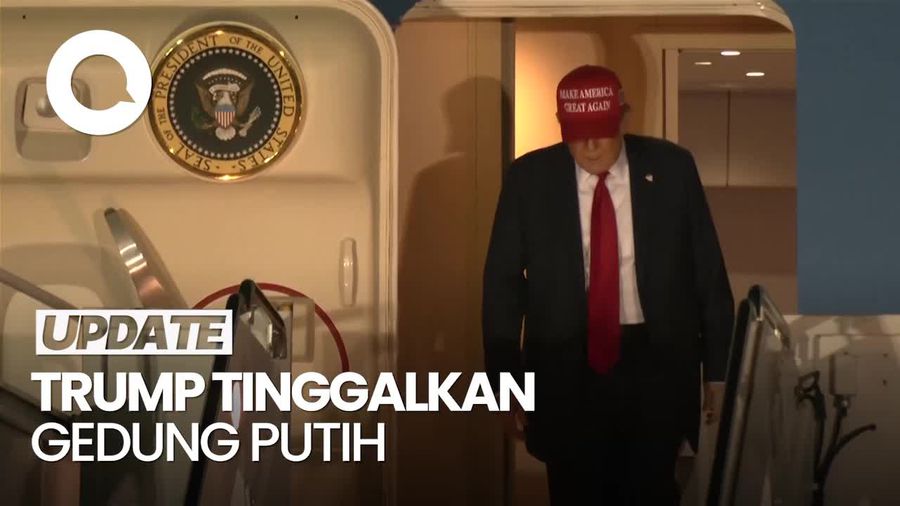 Video: Trump Tinggalkan Gedung Putih Seusai Cekcok dengan Zelensky