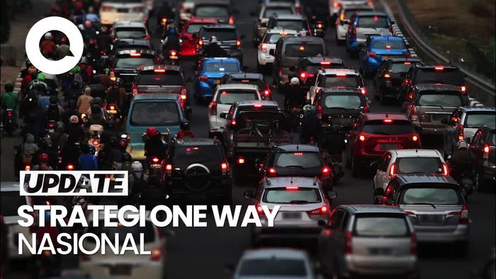 Video Kakorlantas Matangkan Strategi One Way Nasional saat Arus Mudik Lebaran