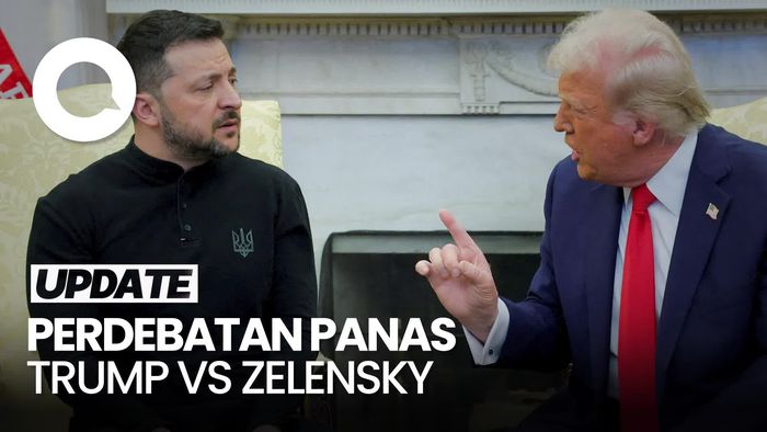 Video: Berdebat Panas, Trump Sebut Zelensky Berjudi dengan Perang Dunia III