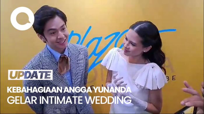 Video: Bahagianya Angga Yunanda Wujudkan Impian Intimate Wedding 