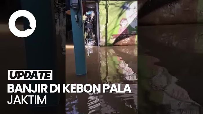 Video: Awal Puasa, Banjir Merendam Rumah Warga di Kebon Pala Jaktim