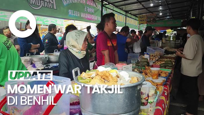 Video: War Takjil, Warga Bintaro Habiskan Rp 400 Ribu untuk Jajan di Benhil
