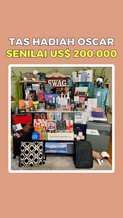 Video: Intip Isi Tas Hadiah Oscar: Dari Produk Kecantikan-Ganja