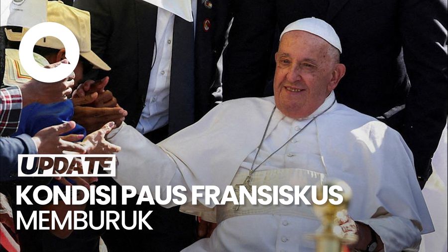 Video Vatikan Ungkap Kondisi Paus Fransiskus Menurun: Muntah-Sulit Bernapas