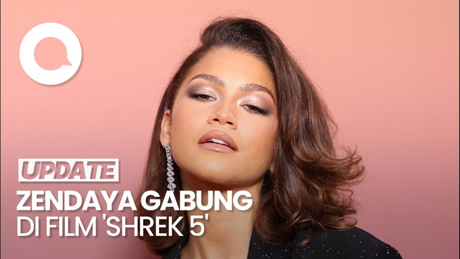 Video: Zendaya Resmi Gabung di Film Shrek 5, Intip Perannya Yuk!