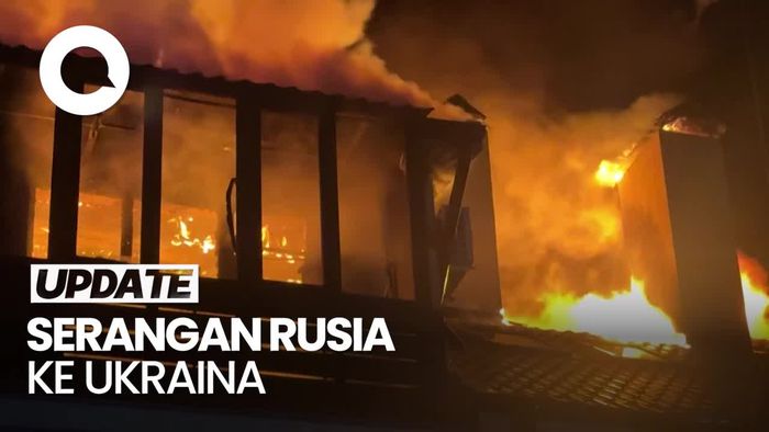 Video: Serangan Drone Rusia Hantam Permukiman di Zaporizhzhia