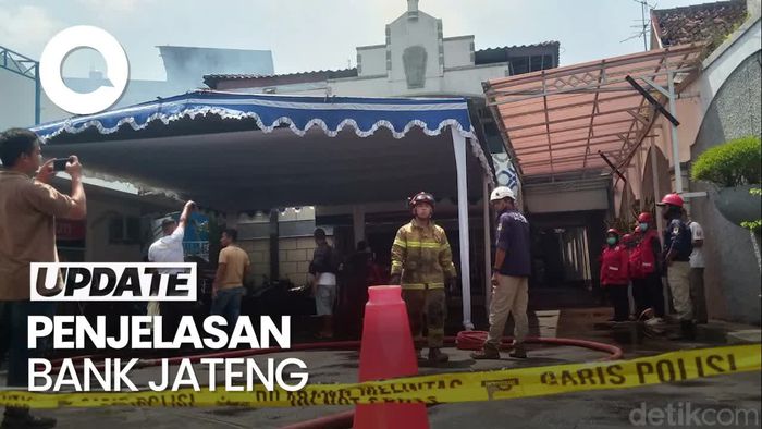 Video: Bank Jateng Buka Suara Soal Kebakaran Kantor Cabang Klaten