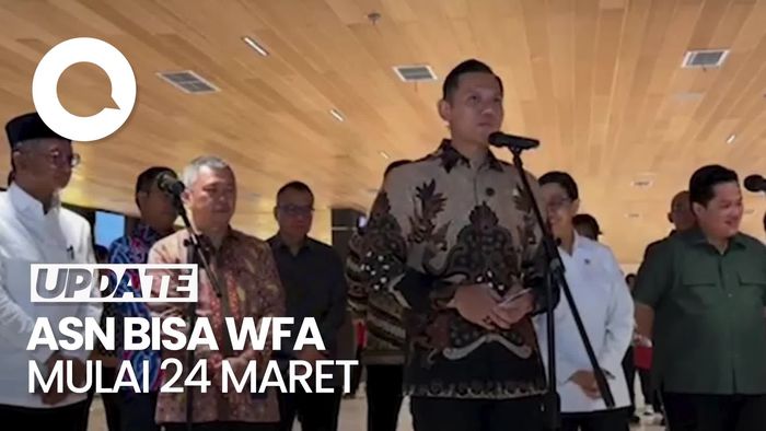 Video: ASN Dapat Lampu Hijau Bisa WFA Mulai 24 Maret