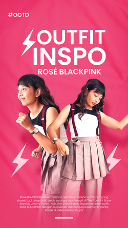 Video: Recreate Gaya Rose BLACKPINK dengan Skirt Over Pants